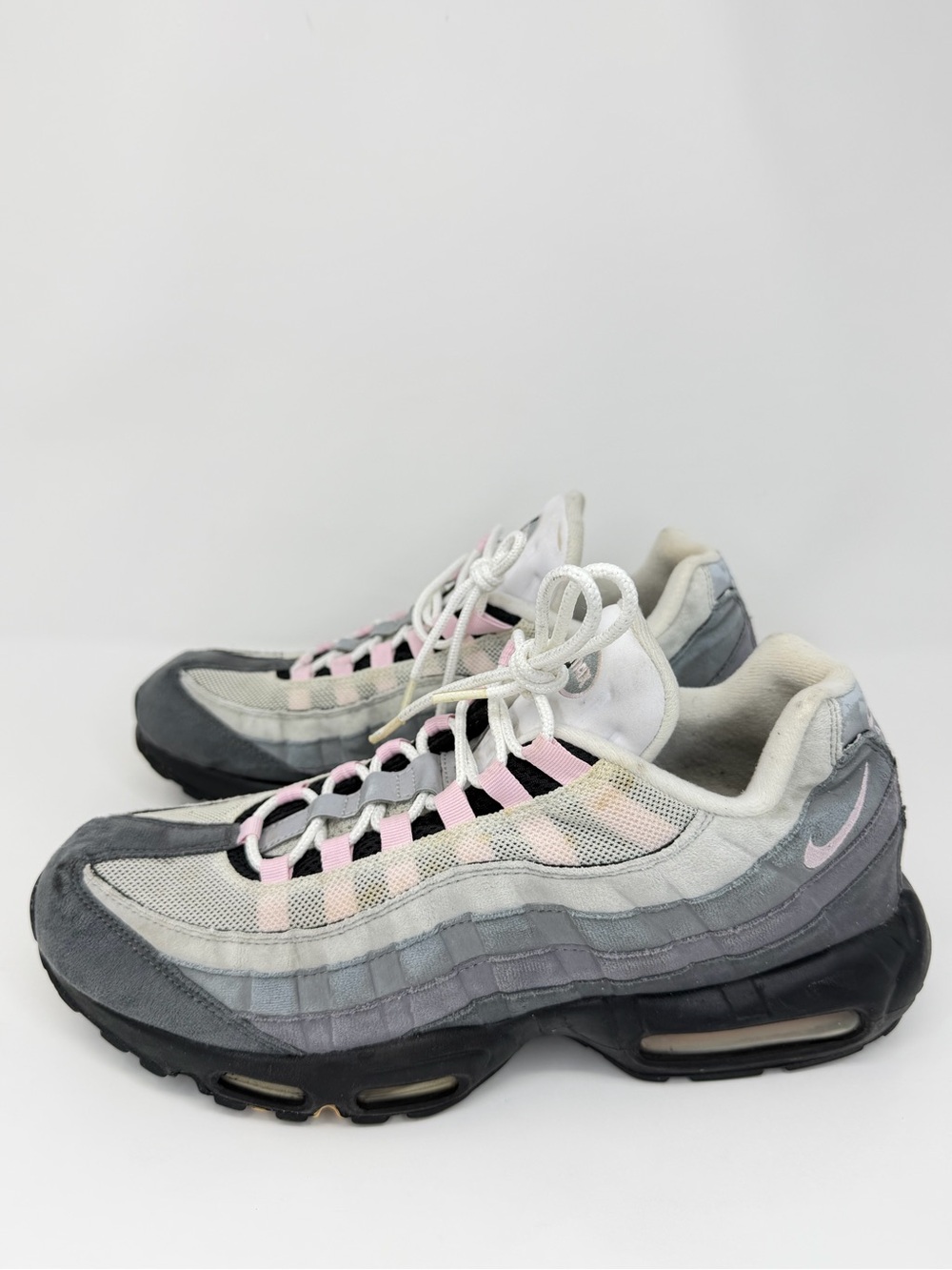 Nike Air Max 95 Gunsmoke Pink Foam Grey Men’s Size 13 CJ0588-001